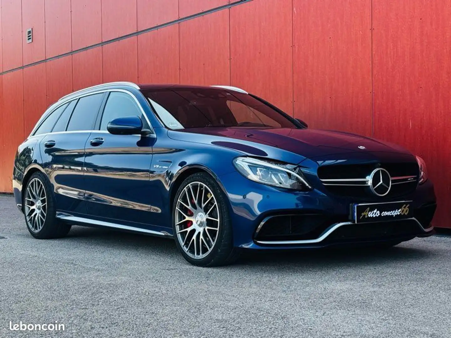Mercedes-Benz C 63 AMG Mercedes Break C63S C63 S AMG 4.0 510 ch Blauw - 1
