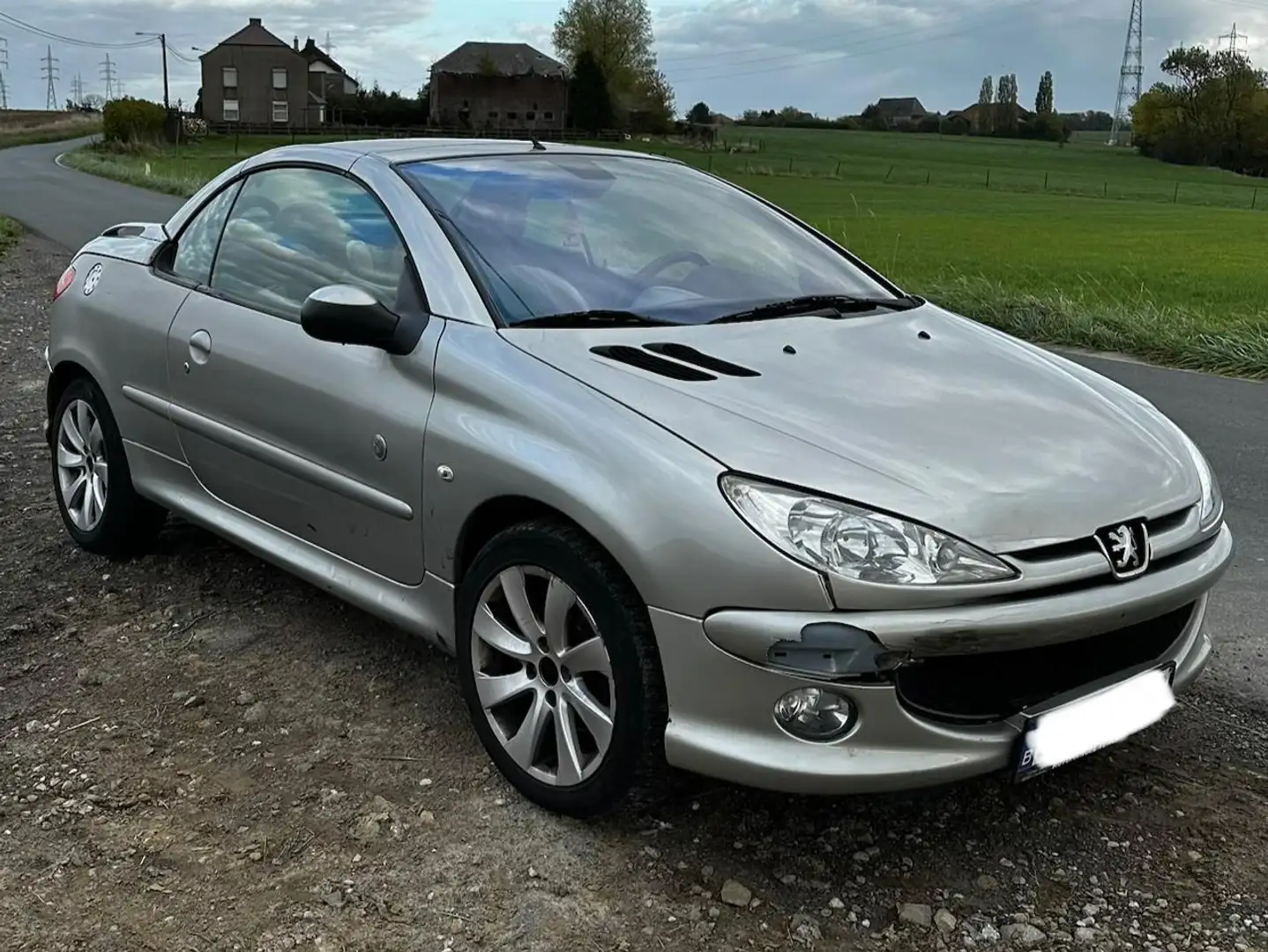 Peugeot 206 206 CC 1.6i 16v Roland Garros Argent - 2