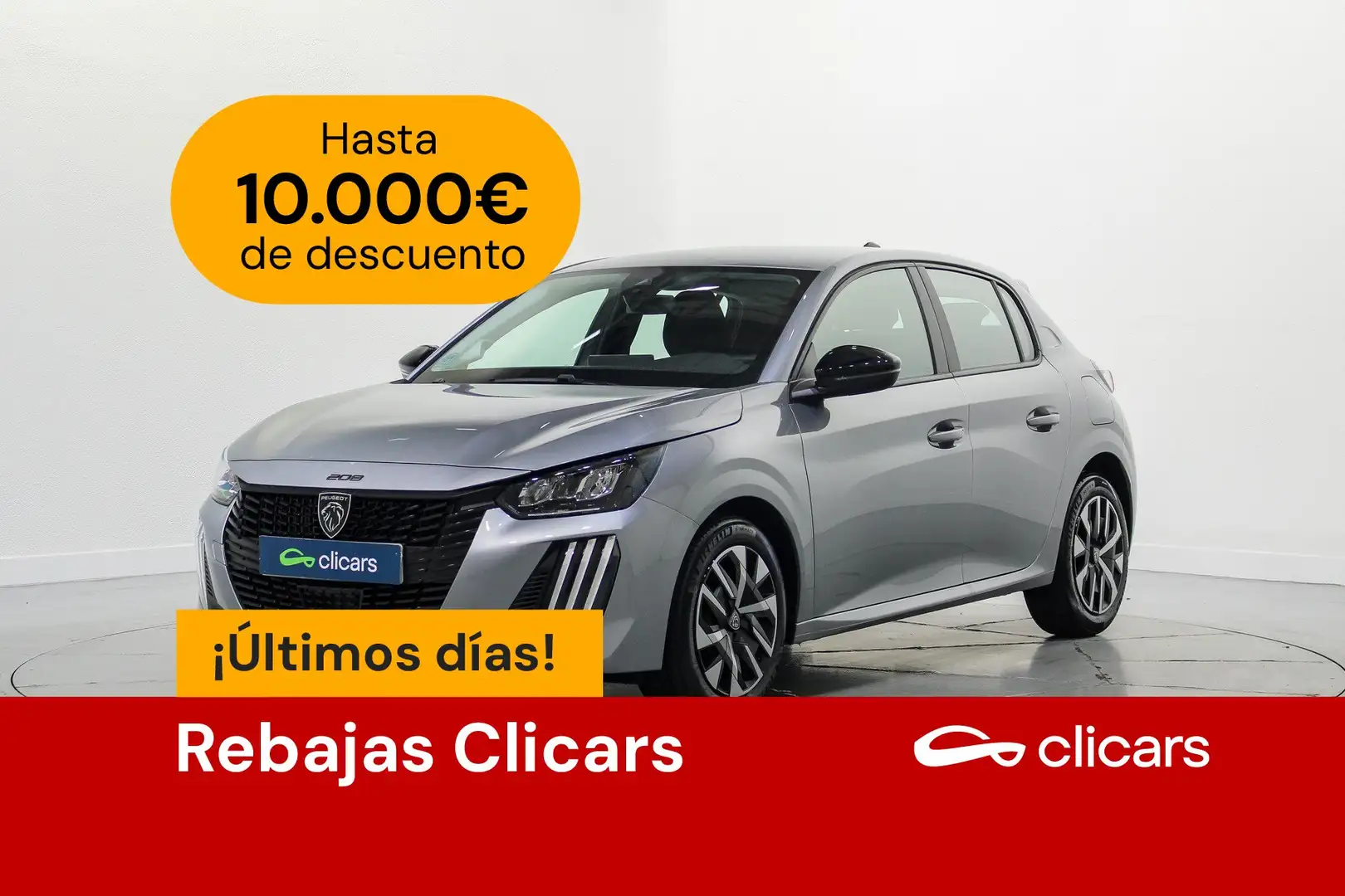Peugeot 208 1.2 Puretech S&S Active 100 Plateado - 1