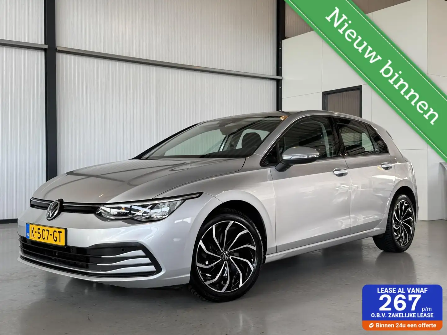 Volkswagen Golf 1.0 eTSI 81kW DSG Life Grijs - 1