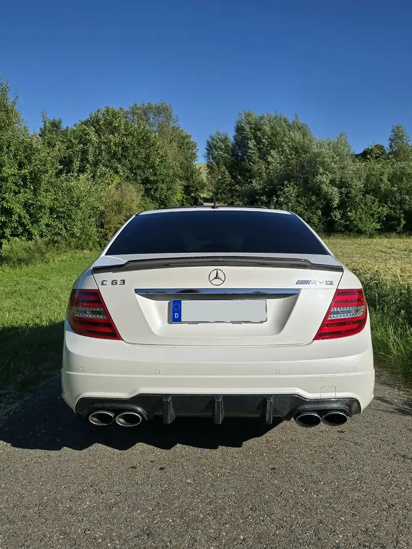 Mercedes-Benz C 63 AMG SPEEDSHIFT MCT Weiß - 2