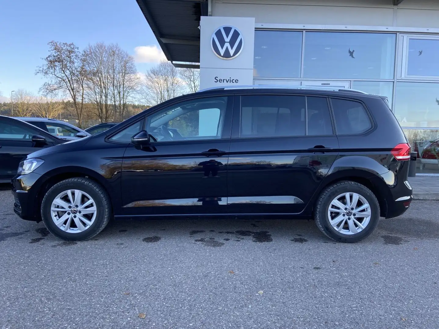 Volkswagen Touran 1.5 TSI DSG COMFORTLINE 7-SITZER NAVI+AHK Schwarz - 2