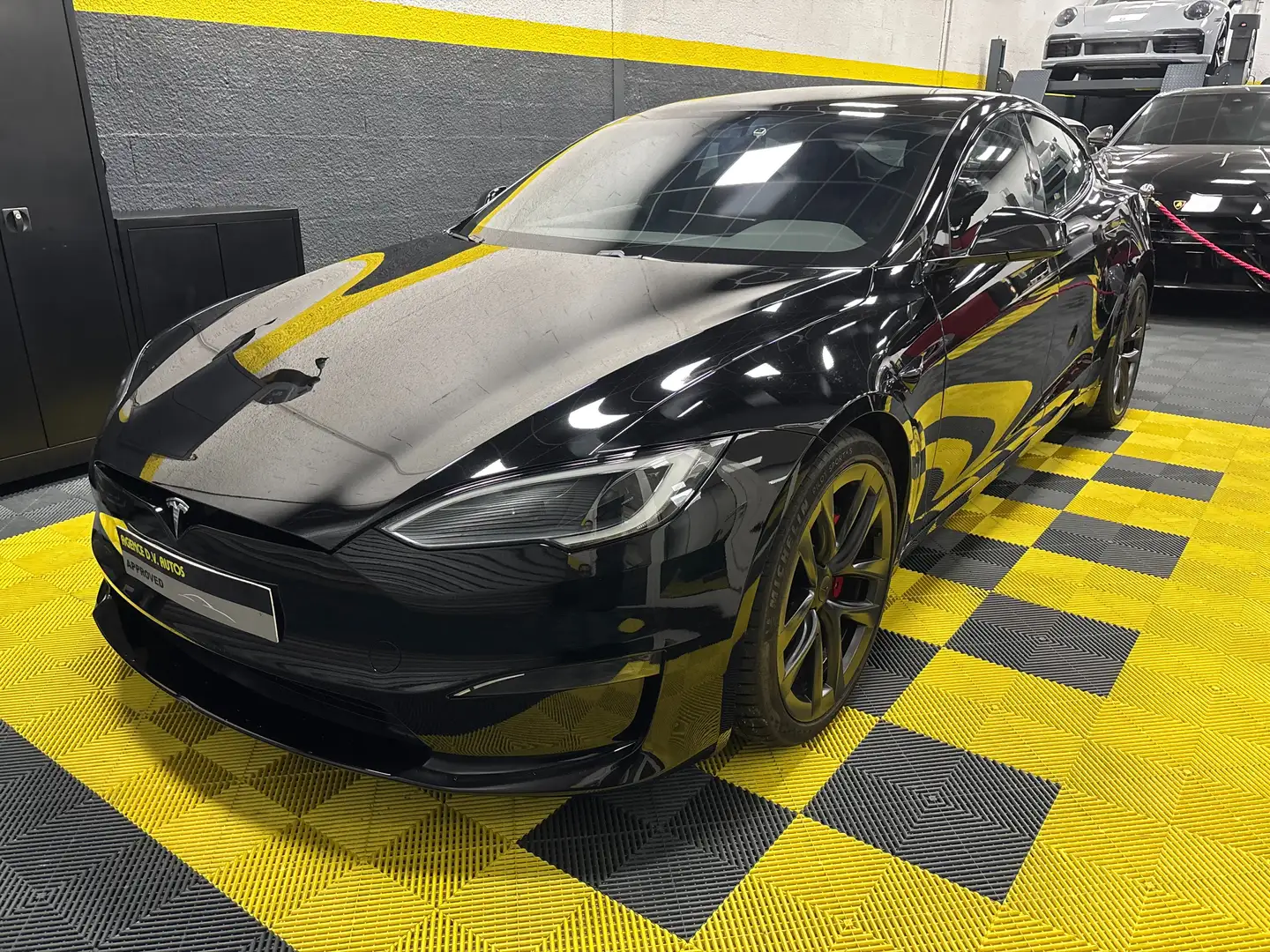 Tesla Model S MODEL S PLAID 239 KHW AWD 100 KWH Noir - 2