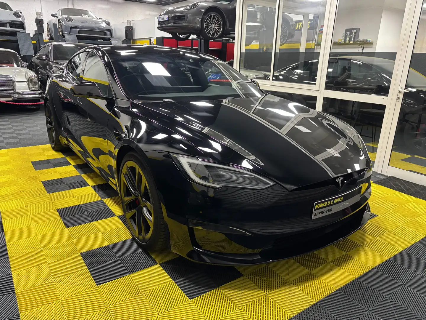 Tesla Model S MODEL S PLAID 239 KHW AWD 100 KWH Noir - 1