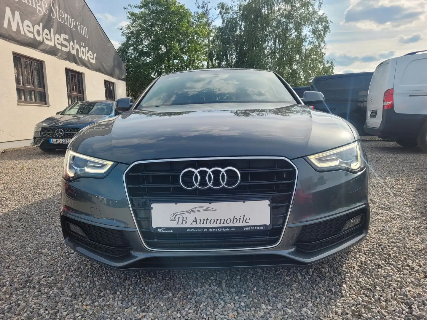 Audi A5 3.0 TDI Coupe S LINE PLUS Navi*BANG&OLUFSEN Gris - 2