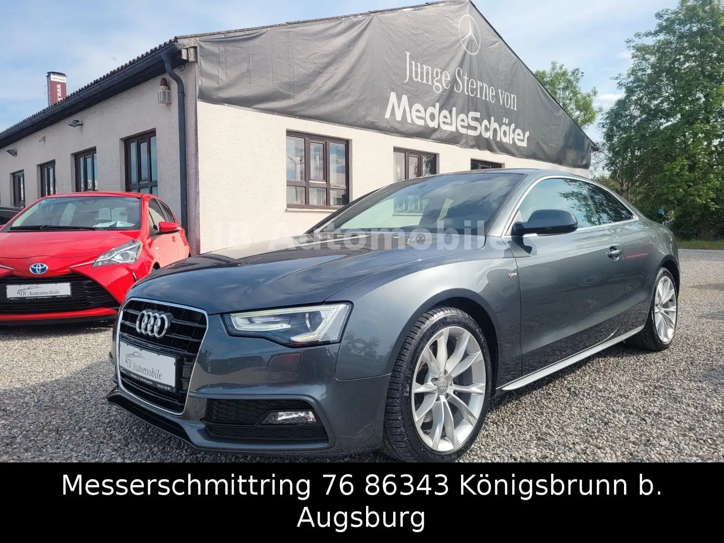 Audi A5 3.0 TDI Coupe S LINE PLUS Navi*BANG&OLUFSEN Gris - 1
