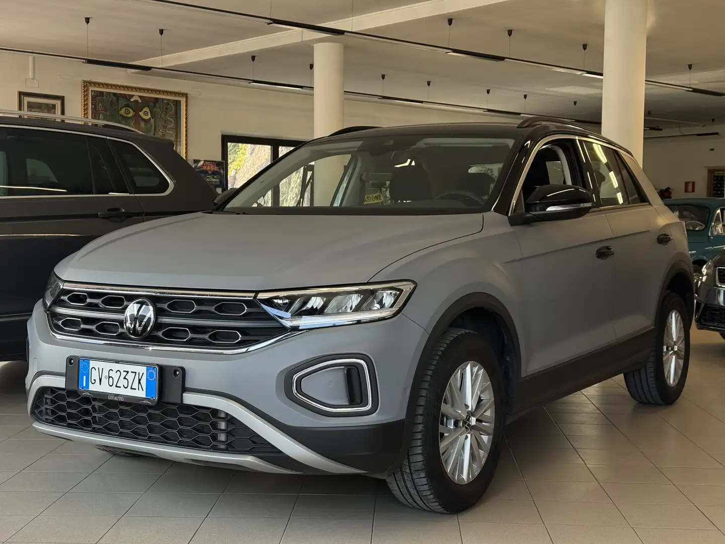 Volkswagen T-Roc WOLKSWAGEN T-ROC 1.5cc 150Cv R-Line *IVA* WRAPPATO Grau - 1