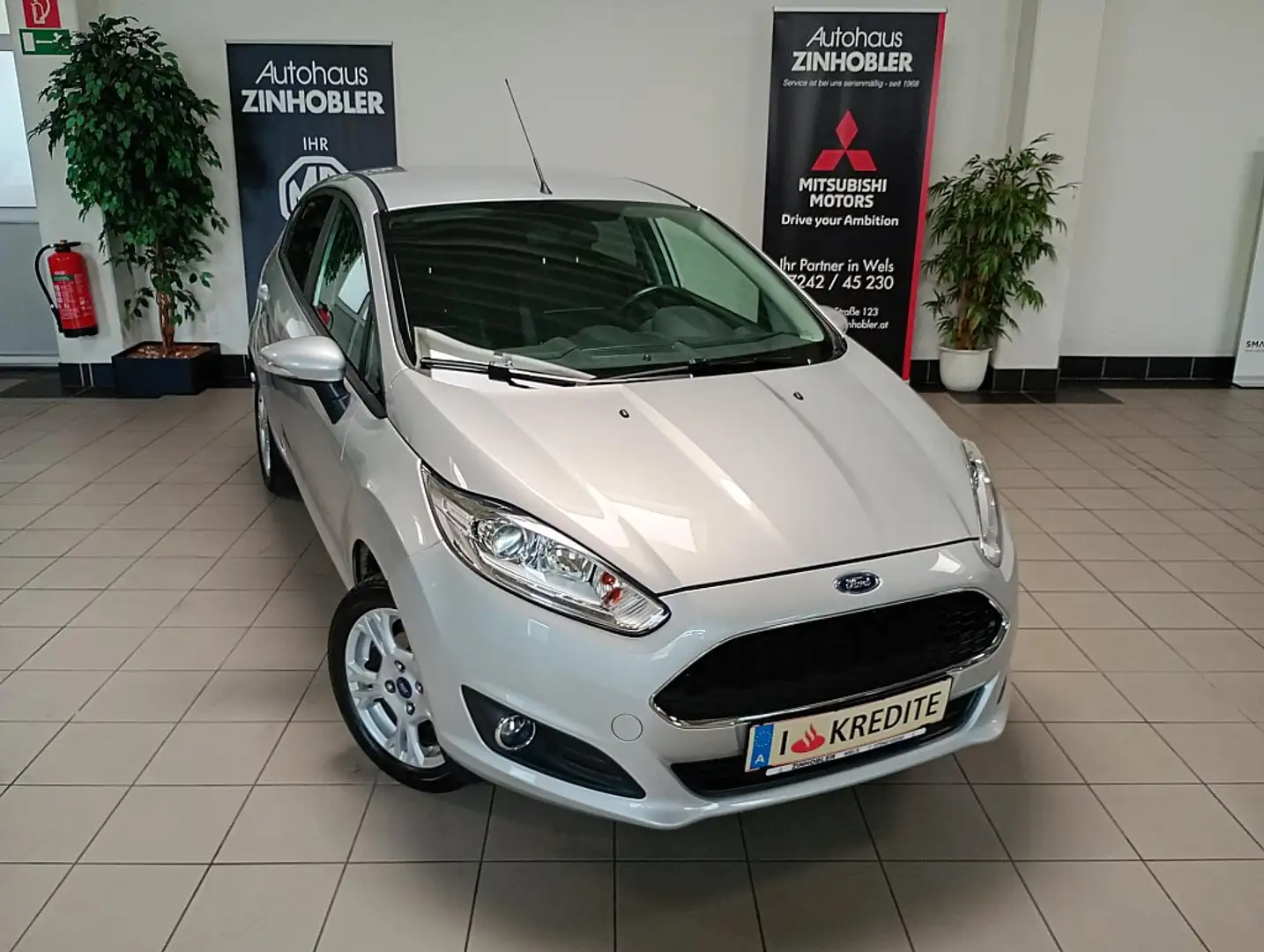 Ford Fiesta Trend 1,25 Silber - 2