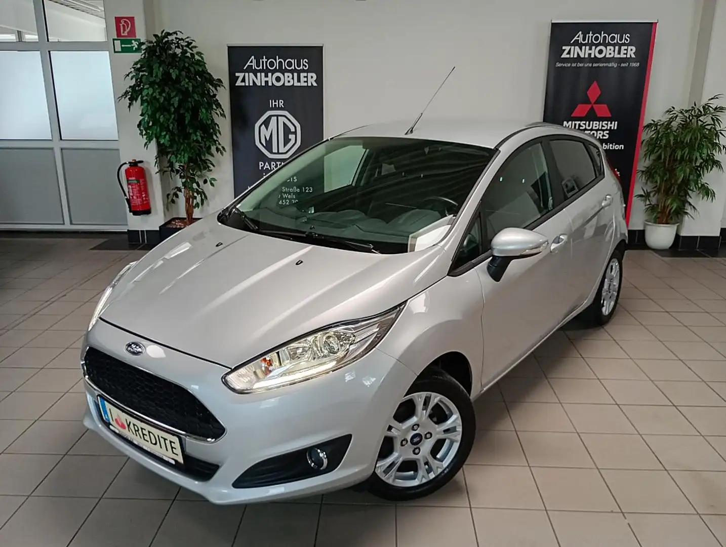 Ford Fiesta Trend 1,25 Silber - 1