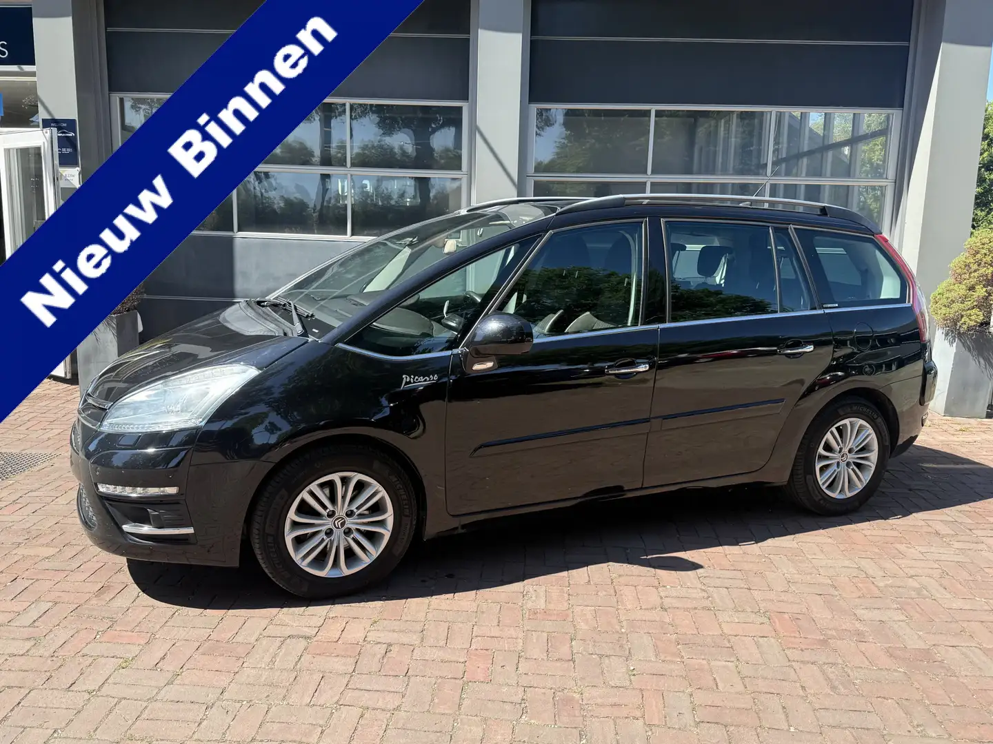 Citroen Grand C4 Picasso 1.6 THP Exclusive EGS 7P Bj 2011 Ideale gezinswage Zwart - 1