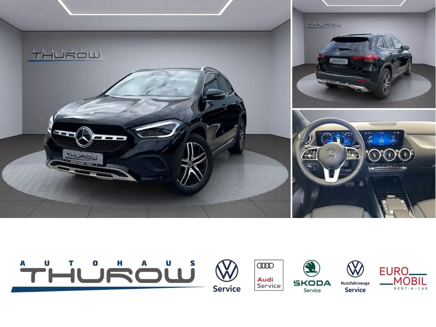 Mercedes-Benz GLA 250 Automatic Multibeam LED Navi SH Leder Noir - 1