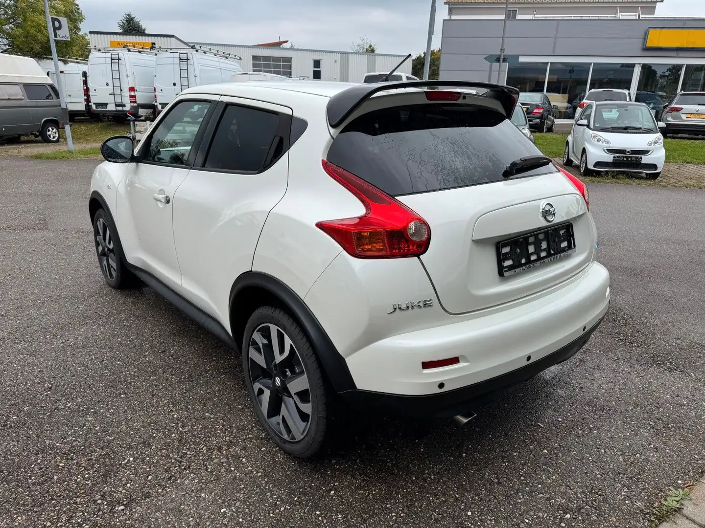 Nissan Juke N-Tec 1.5 DCI "TÜV"KD-NEU"KAMERA"8-FACH" Weiß - 2