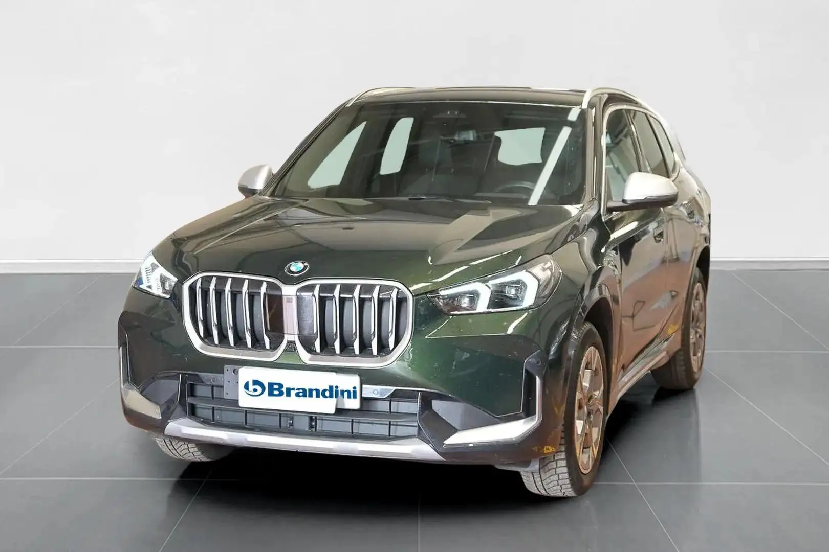BMW X1 sdrive18d X-Line auto Verde - 1