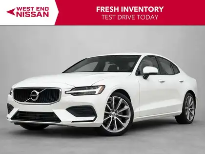 White 2020 Volvo S60 Sedan All-Wheel Drive Automatic