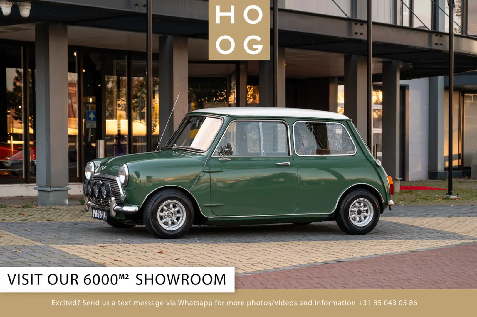 Austin Mini Mk2 Groen - 1