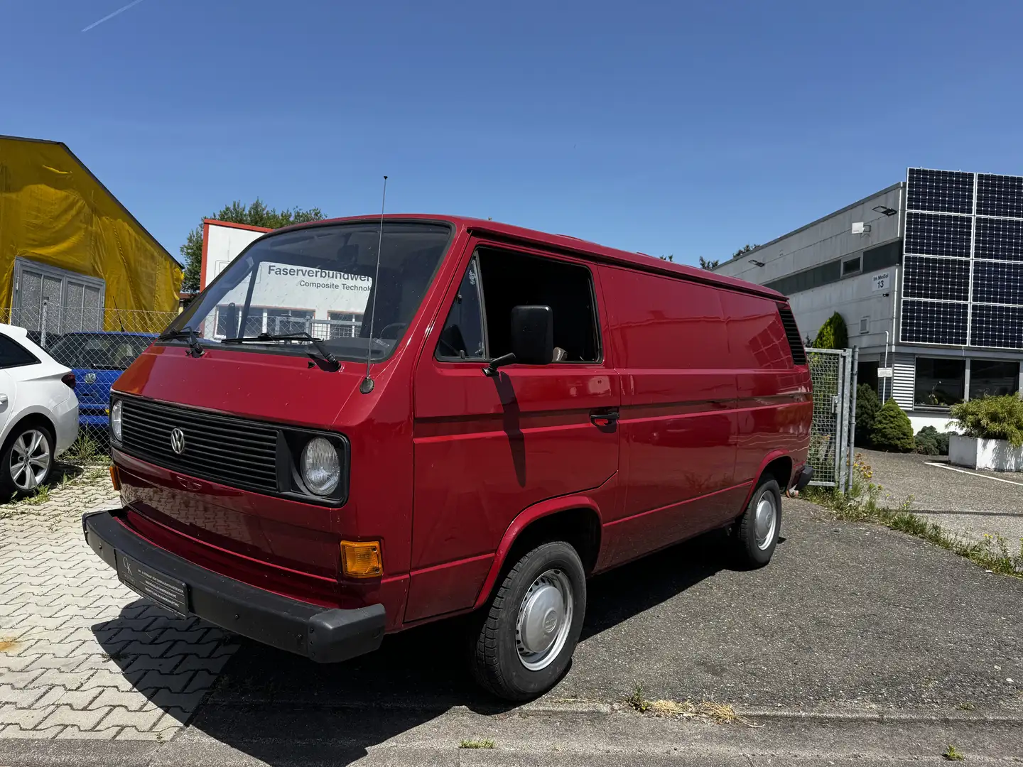 Volkswagen T3 Transporter 2,0*Gepflegt*H-Kennzeichen*TÜV Neu* Rot - 1