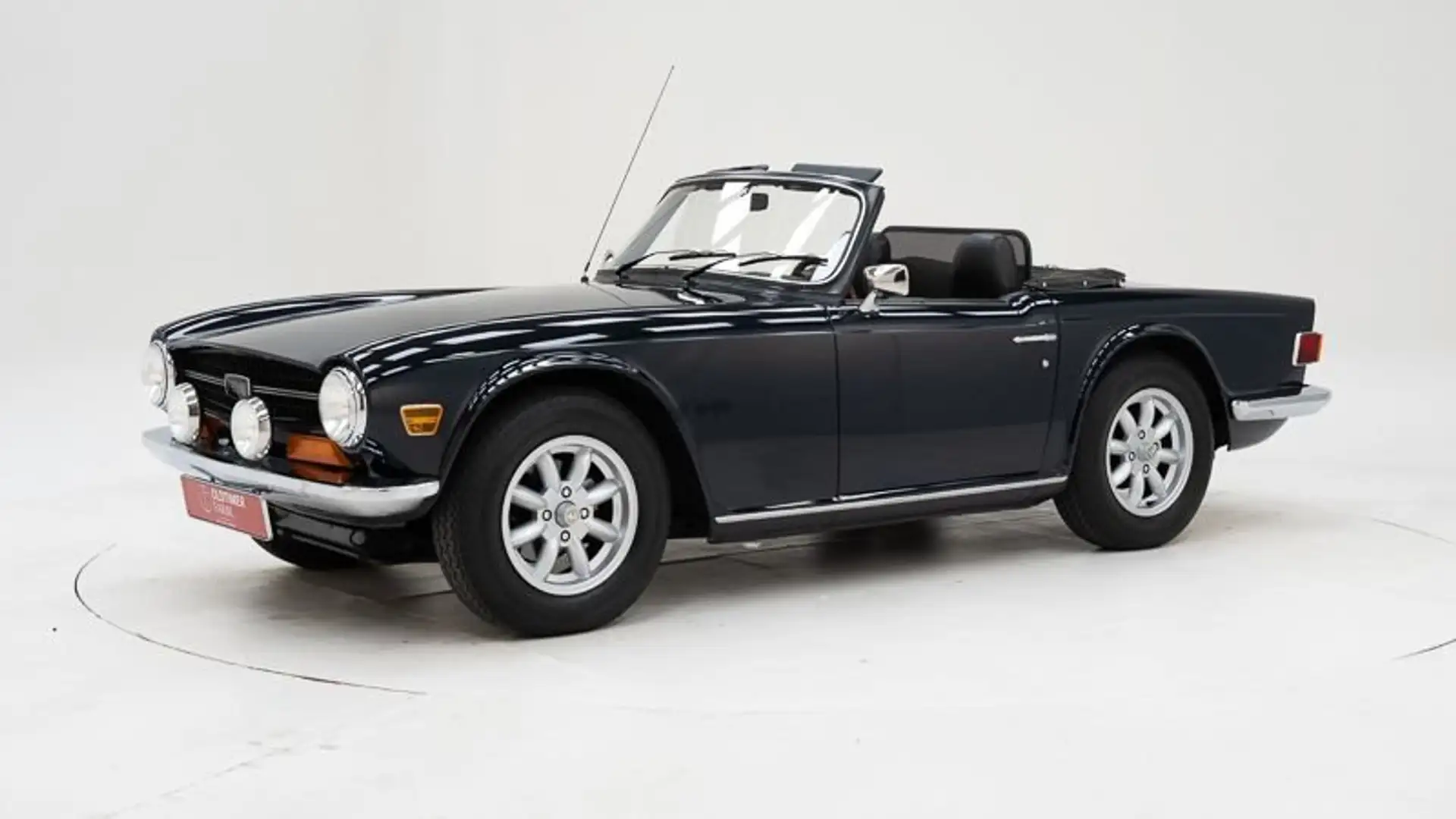 Triumph TR6 + Overdrive '73 CH11491 Blauw - 1