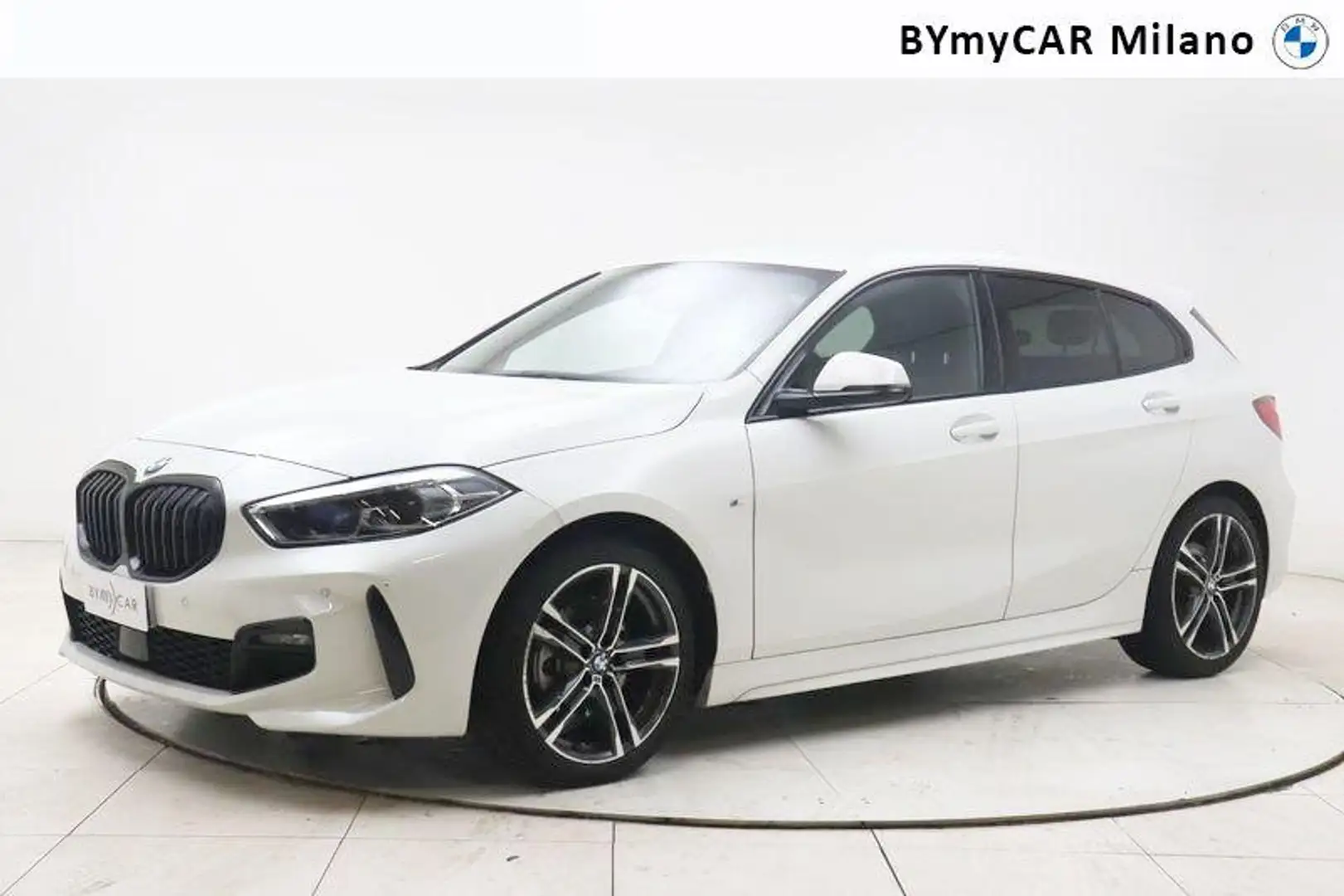 BMW 116 d Msport auto Blanc - 1