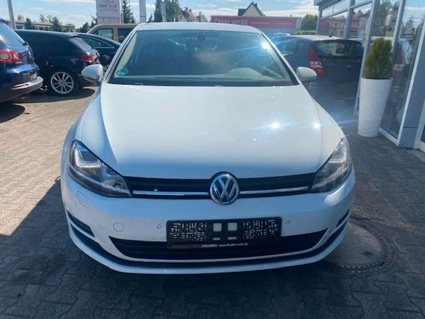 Volkswagen Golf VII Lim. Comfortline BMT Blanc - 2