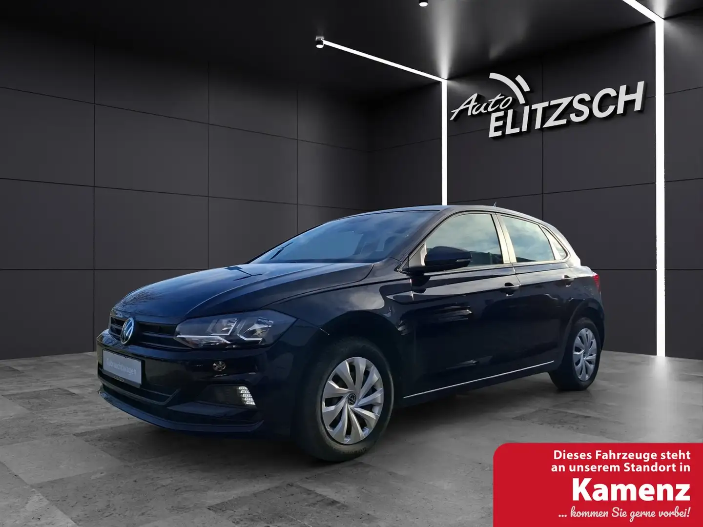 Volkswagen Polo 1.0 Trendline Klima DAB SH Schwarz - 1