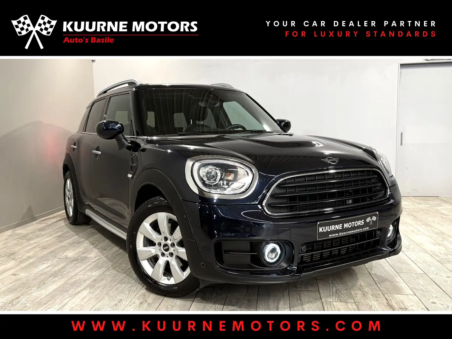 MINI Cooper Countryman 1.5i Alu17"/GPS/Bluethoot/Leder/Led/*1J Garatie* Bleu - 1