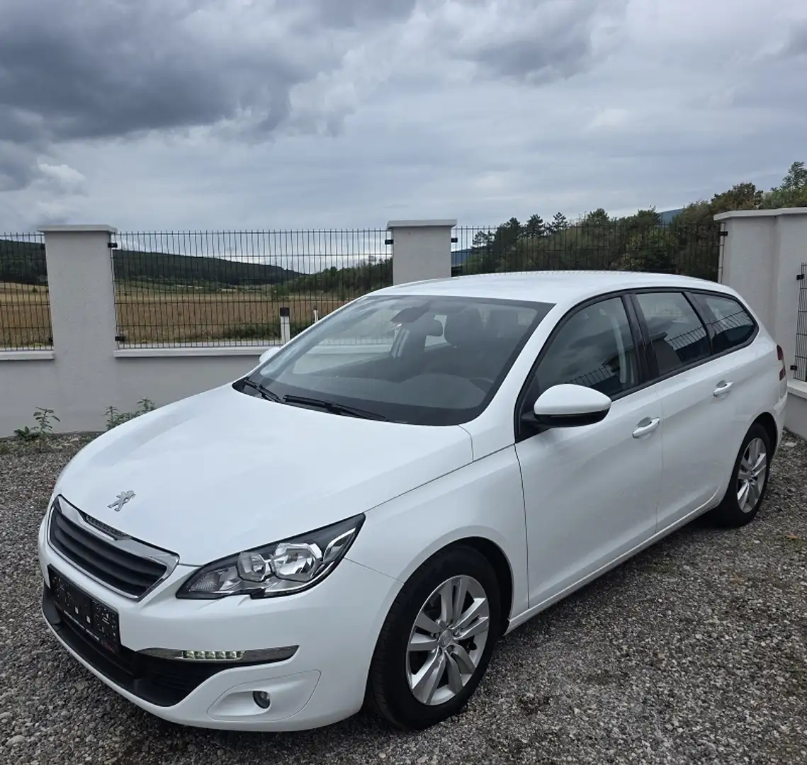Peugeot 308 308 SW 1,6 BlueHDi S&S Business Line Weiß - 1