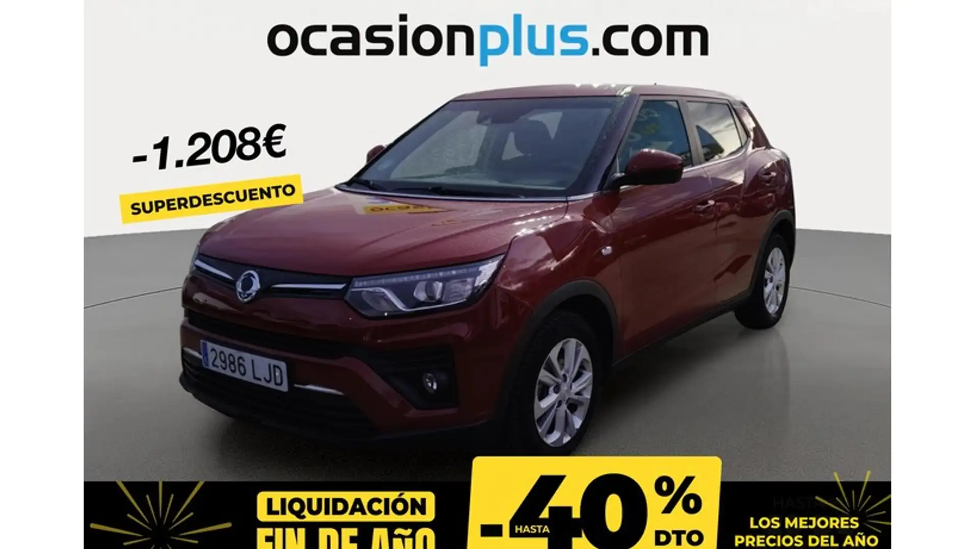SsangYong Tivoli G12 Premium 4x2 Rouge - 1