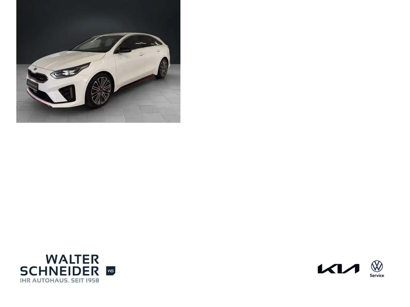 Kia ProCeed / pro_cee'd ProCeed 1.6 T DCT GT Navi LED VC SHZ Bianco - 1