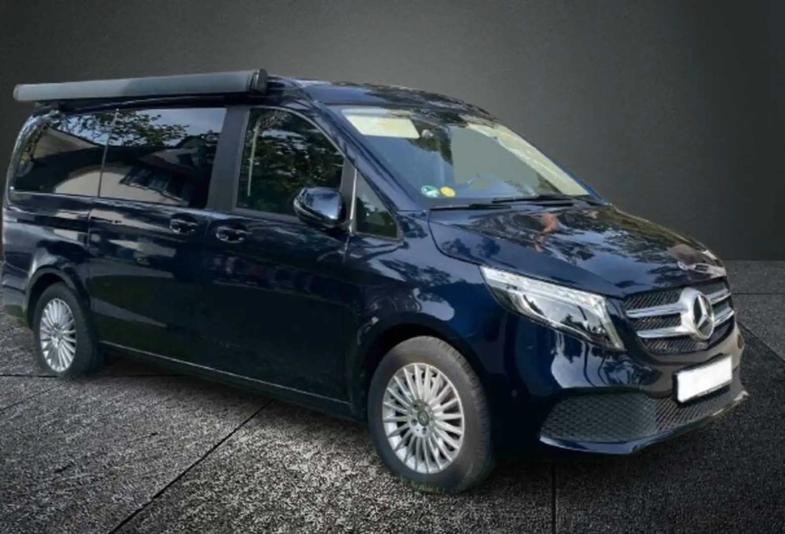 Mercedes-Benz Marco Polo V 220d Sport*KÜCHE*STHZ*AHK*360*MARKISE*ILS* Bleu - 2