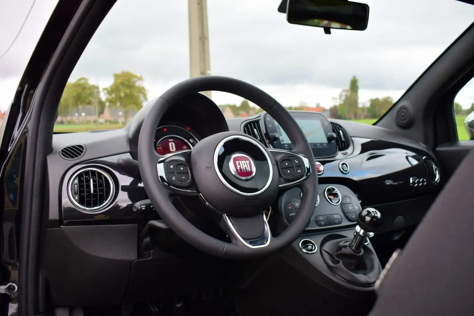 Fiat 500 1.0 Hybrid, Navi/CarPlay/Cruise/PDC/Airco/NEW Noir - 2