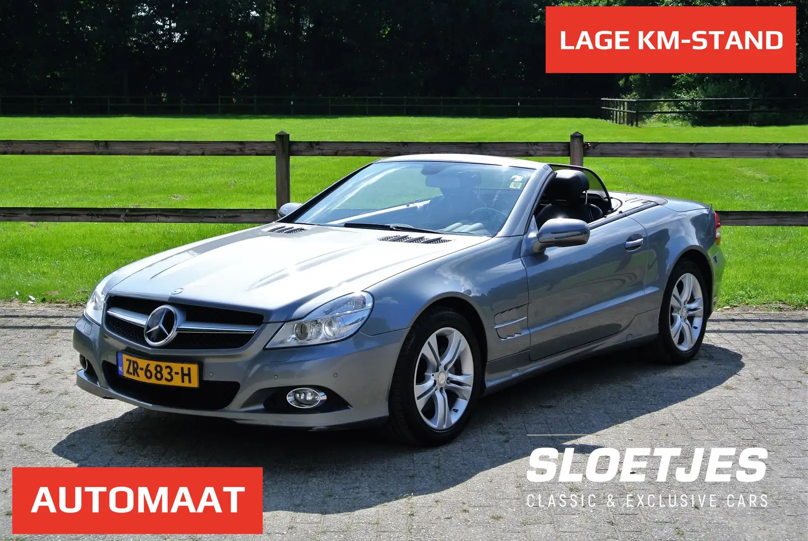 Mercedes-Benz SL 350 in Topstaat |Adaptive Cruise |Harman Kardon |Nekve Gris - 1