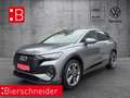 Audi Q4 e-tron 45 S line BLACK MATRIX 20 ACC KAMERA PDC CONNECT D Gris - thumbnail 1