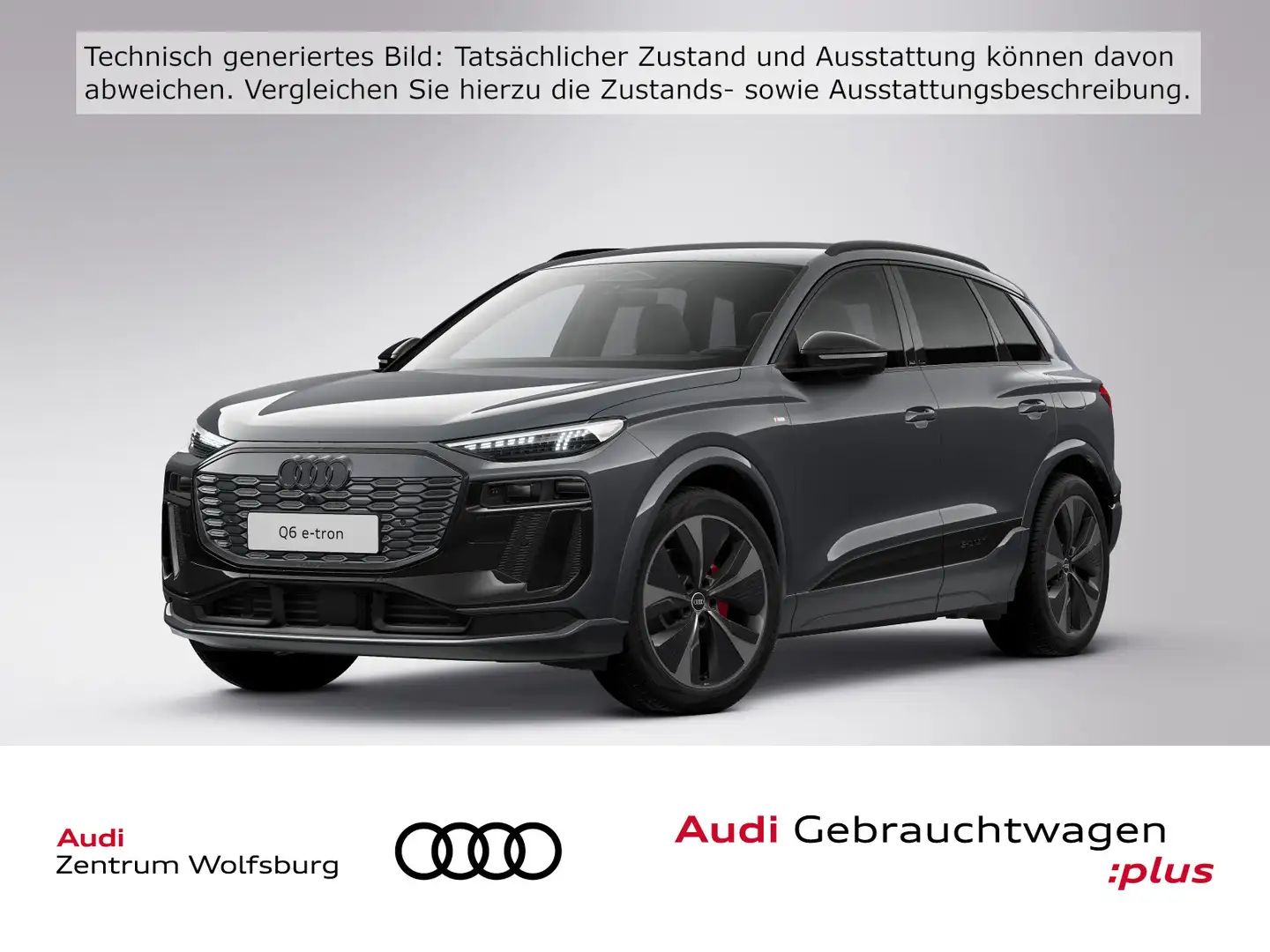Audi Q6 e-tron quattro edition one grey Matrix/Luft/B Grau - 1