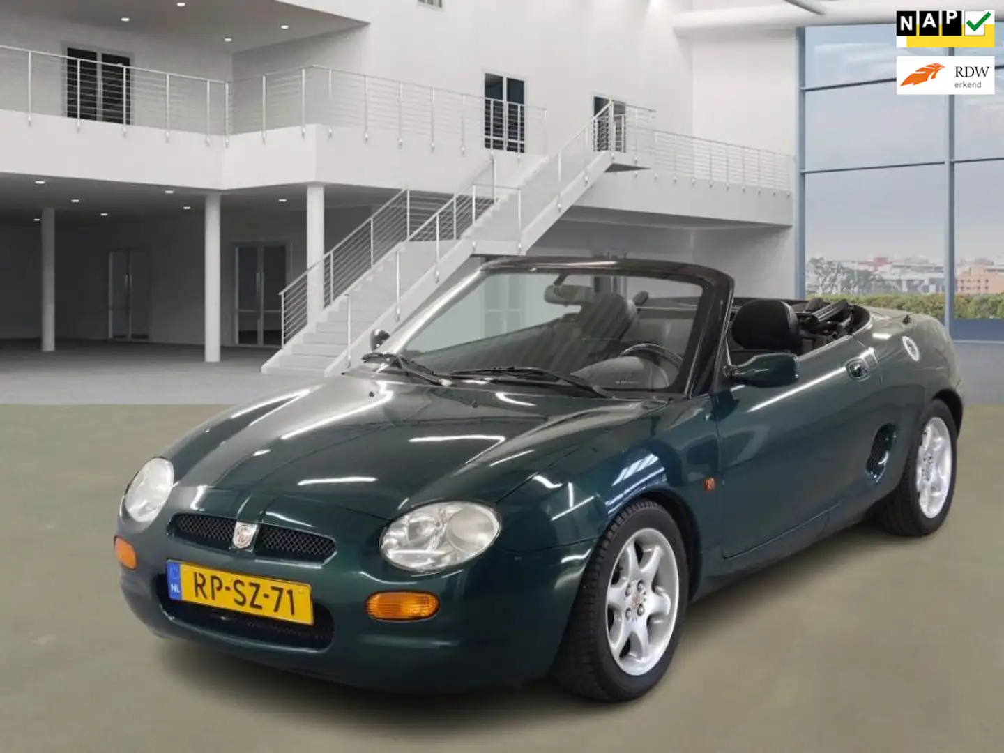 MG MGF 1.8i|origineel nl|Lage km met nap|Boekjes|2Xsleute Vert - 1