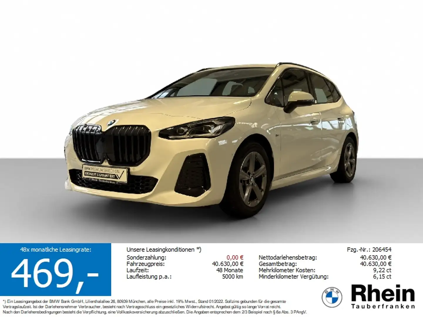 BMW 223 i xDrive Active Tourer M Sportpaket Fehér - 1