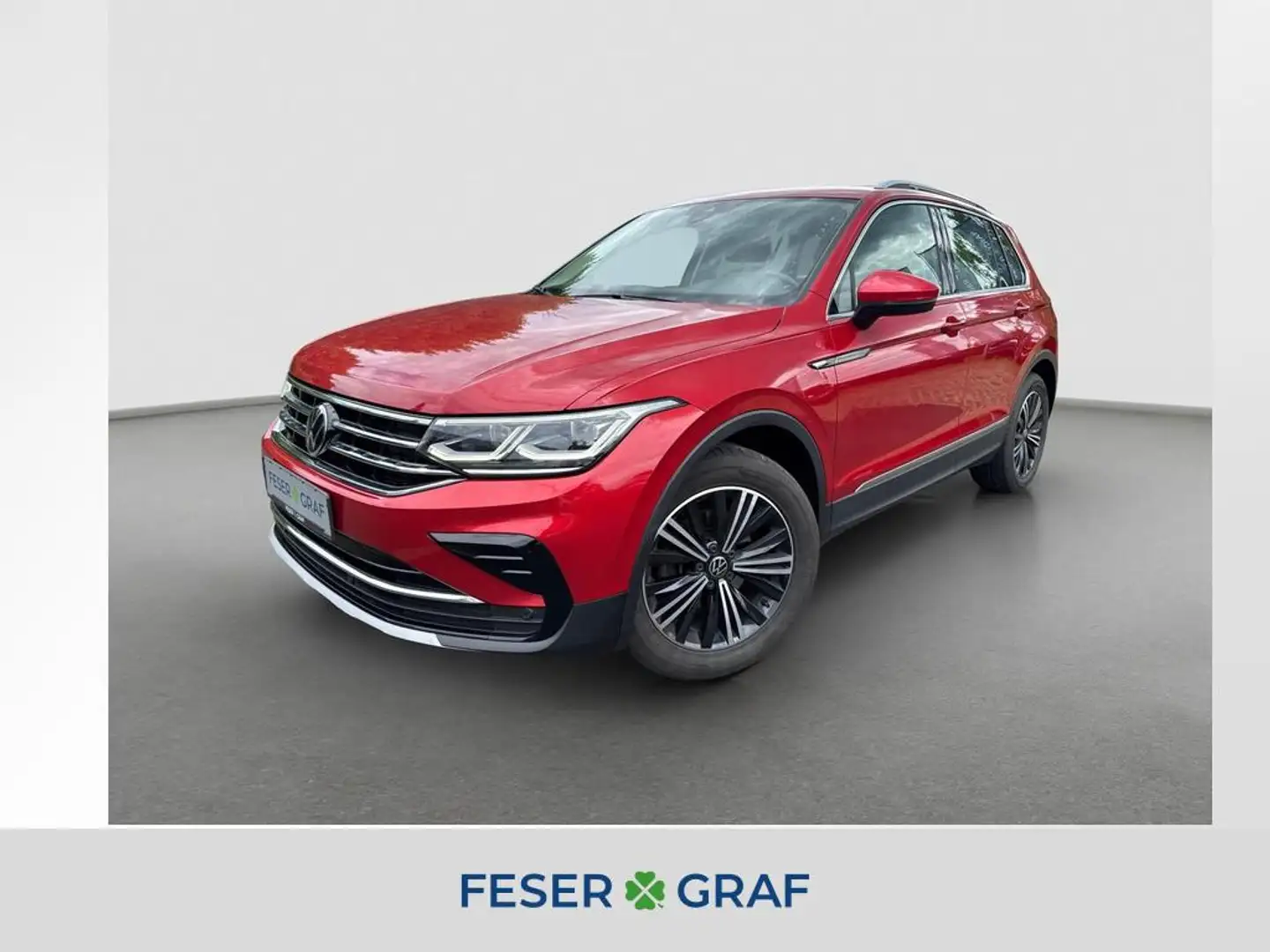 Volkswagen Tiguan Elegance TDi DSG Navi Matrix AppConnect Rot - 1