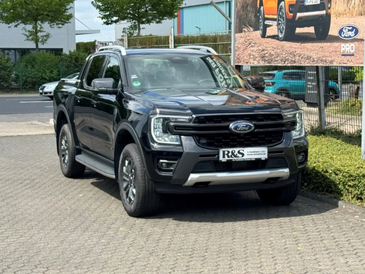 Ford Ranger Doppelkabine Wildtrak AHK+360°Kamera+Navi+KeyFree Negru - 1