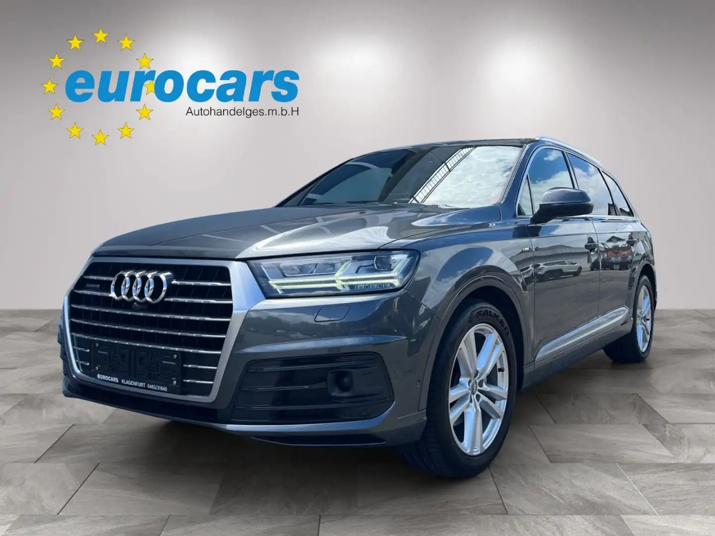 Audi Q7 3.0 TFSI quattro S-line Grau - 1