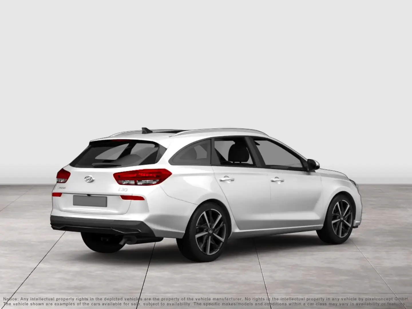 Hyundai i30 FL 1.5 T-GDi N-Line 7-DCT N Line Mild-Hybrid Blanc - 2