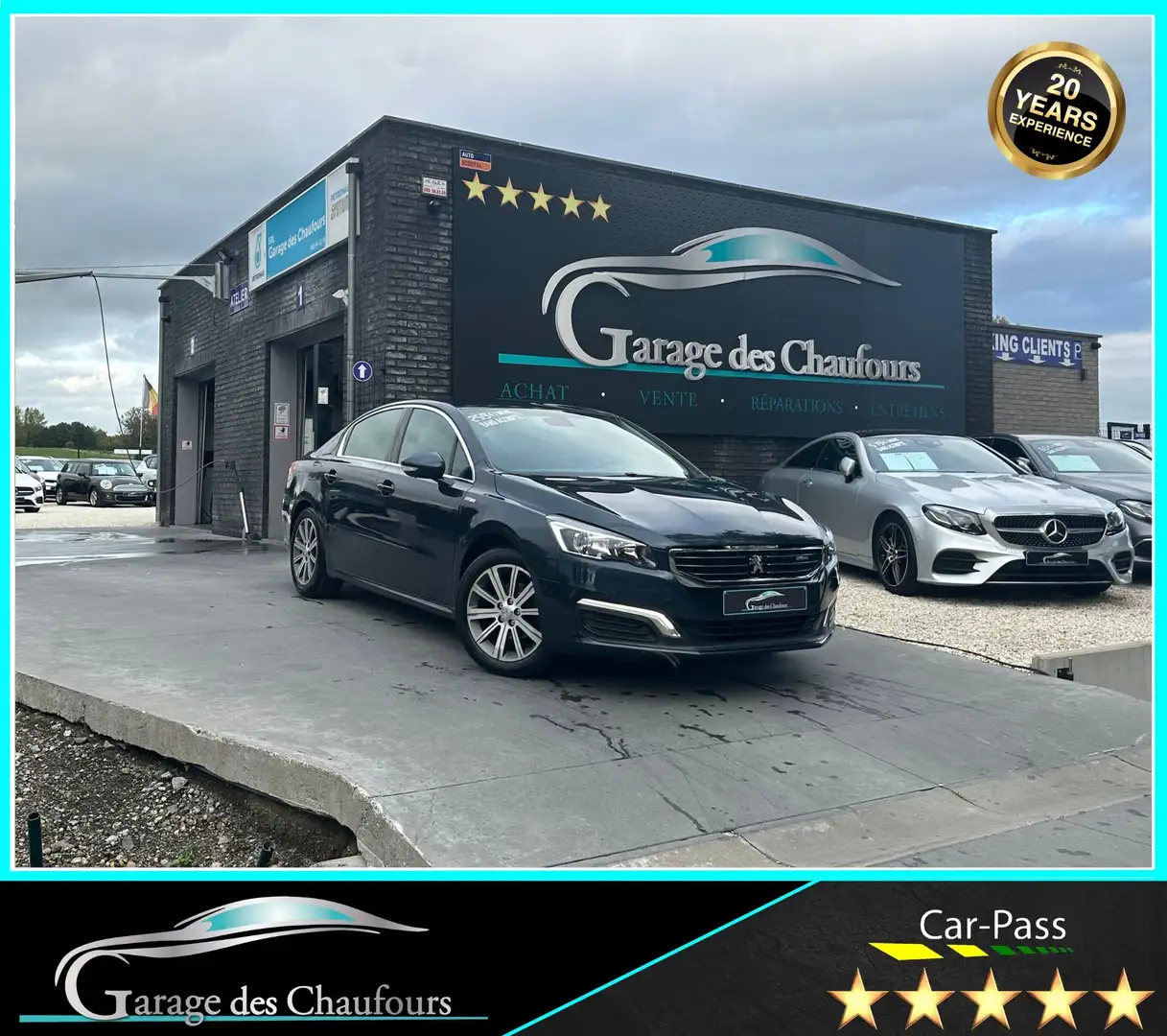 Peugeot 508 1.6 BlueHDi - ! Attelage ! - Navi - Cruise - Eu6b Bleu - 1