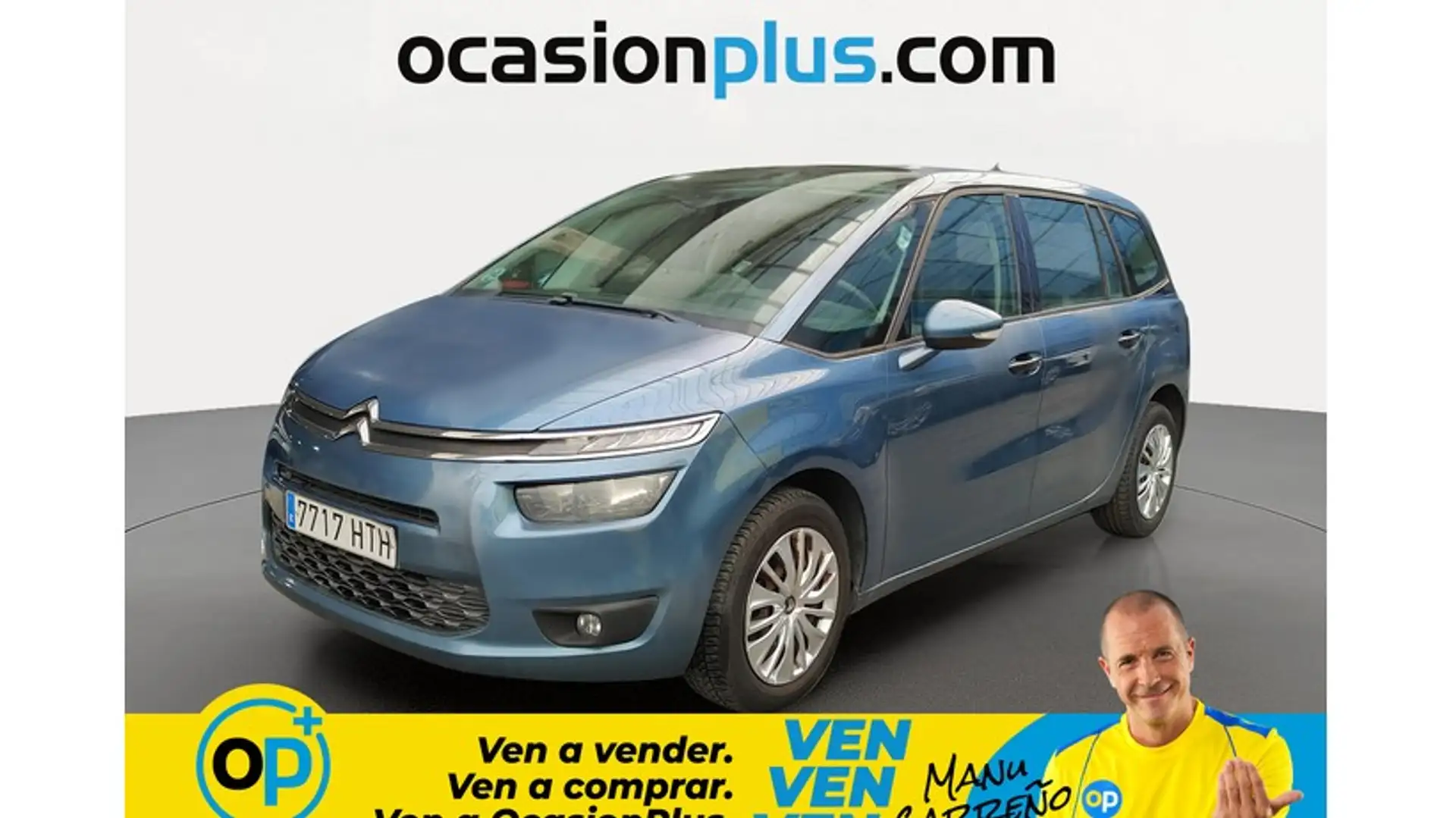 Citroen C4 Grand Picasso 1.6e-HDi Attraction 115 Azul - 1