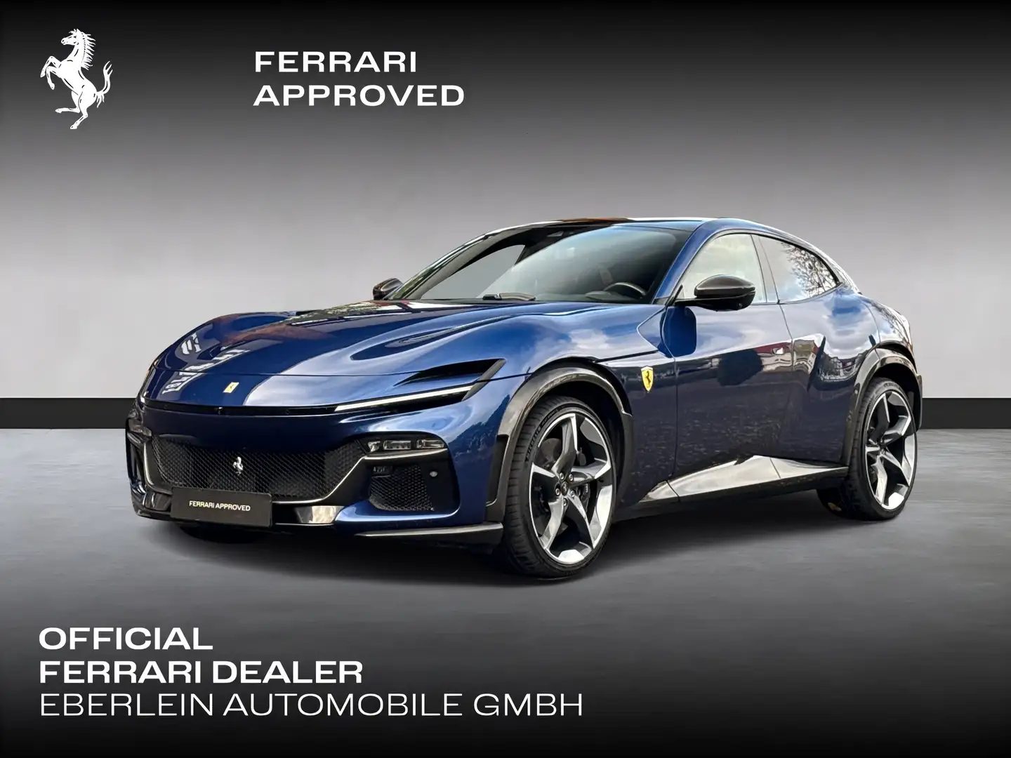Ferrari Purosangue *Embleme*HiFi*PDC*Klima*Leder* Blau - 1