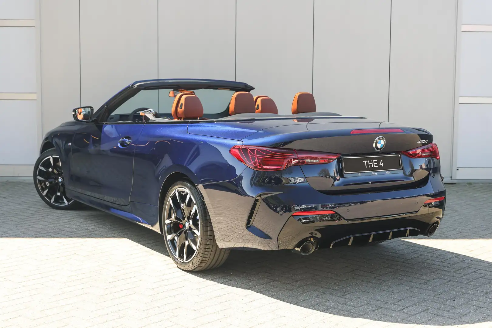 BMW 420 4 Serie 420i High Executive M Sport Automaat / Air Blauw - 2