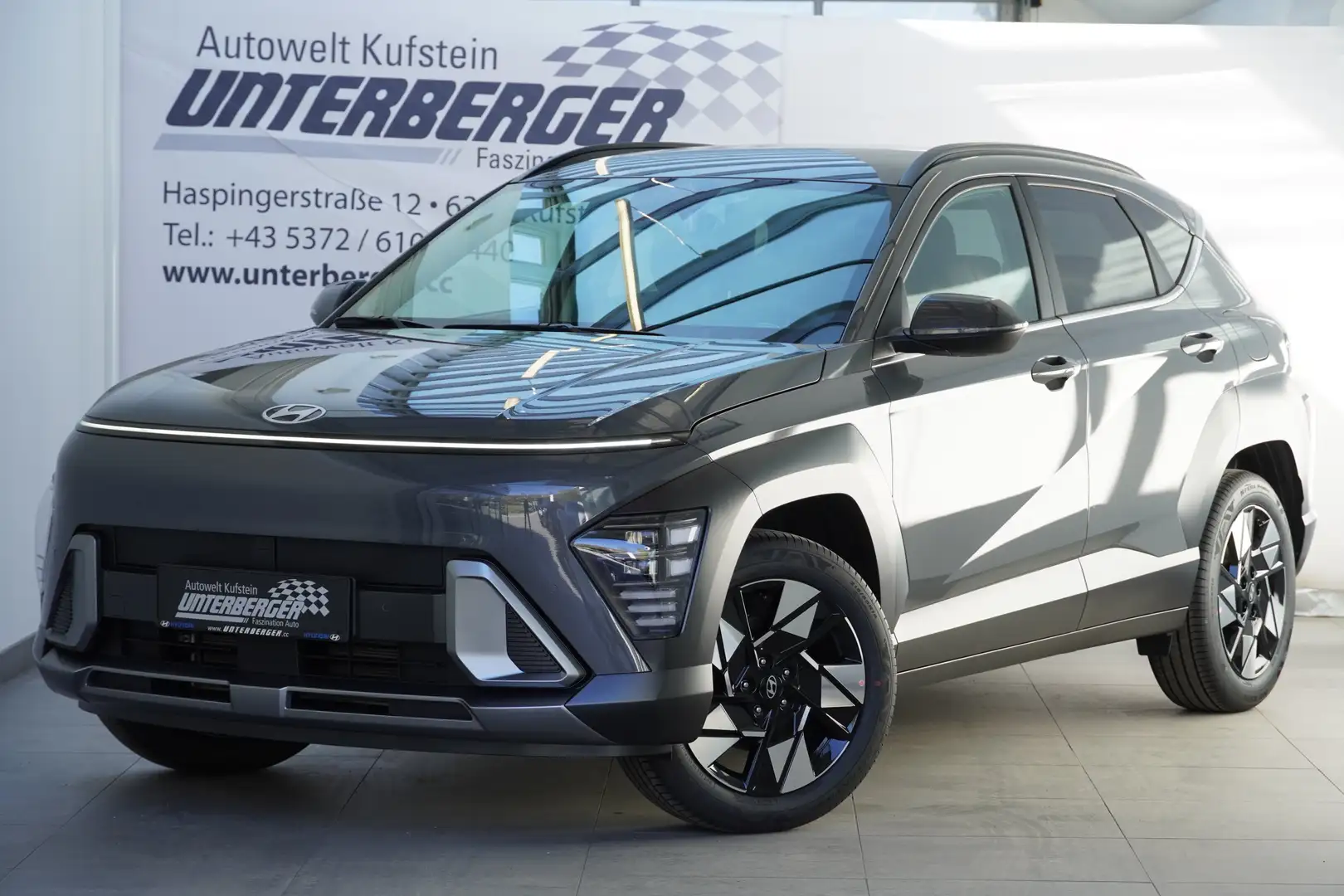 Hyundai KONA HEV (SX2) GO Plus 1.6 GDI 2WD , abzüglich Superbon Grau - 1