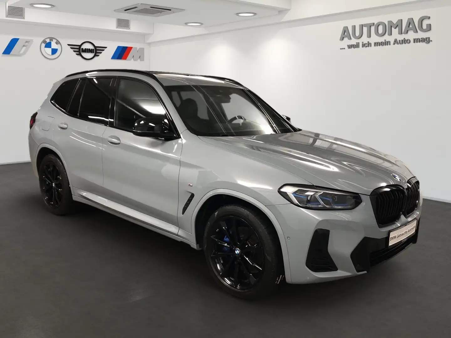 BMW X3 M 40i AHK*HeadUp*Laser*Standheizung**Harman/Kardon*a Grigio - 2