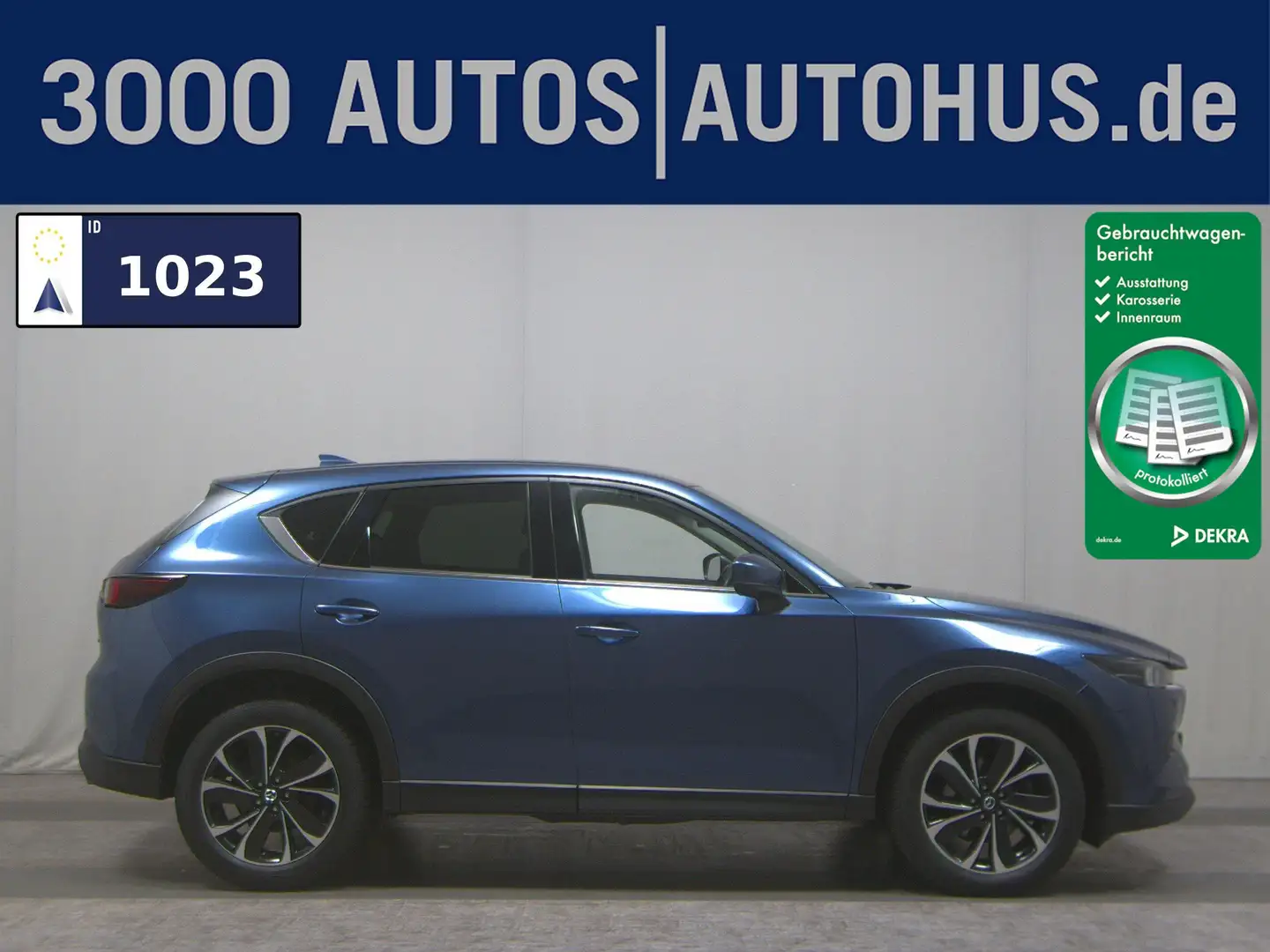 Mazda CX-5 2.2 SKYACTIV-D Sports-Line Navi BOSE 360° Blau - 1