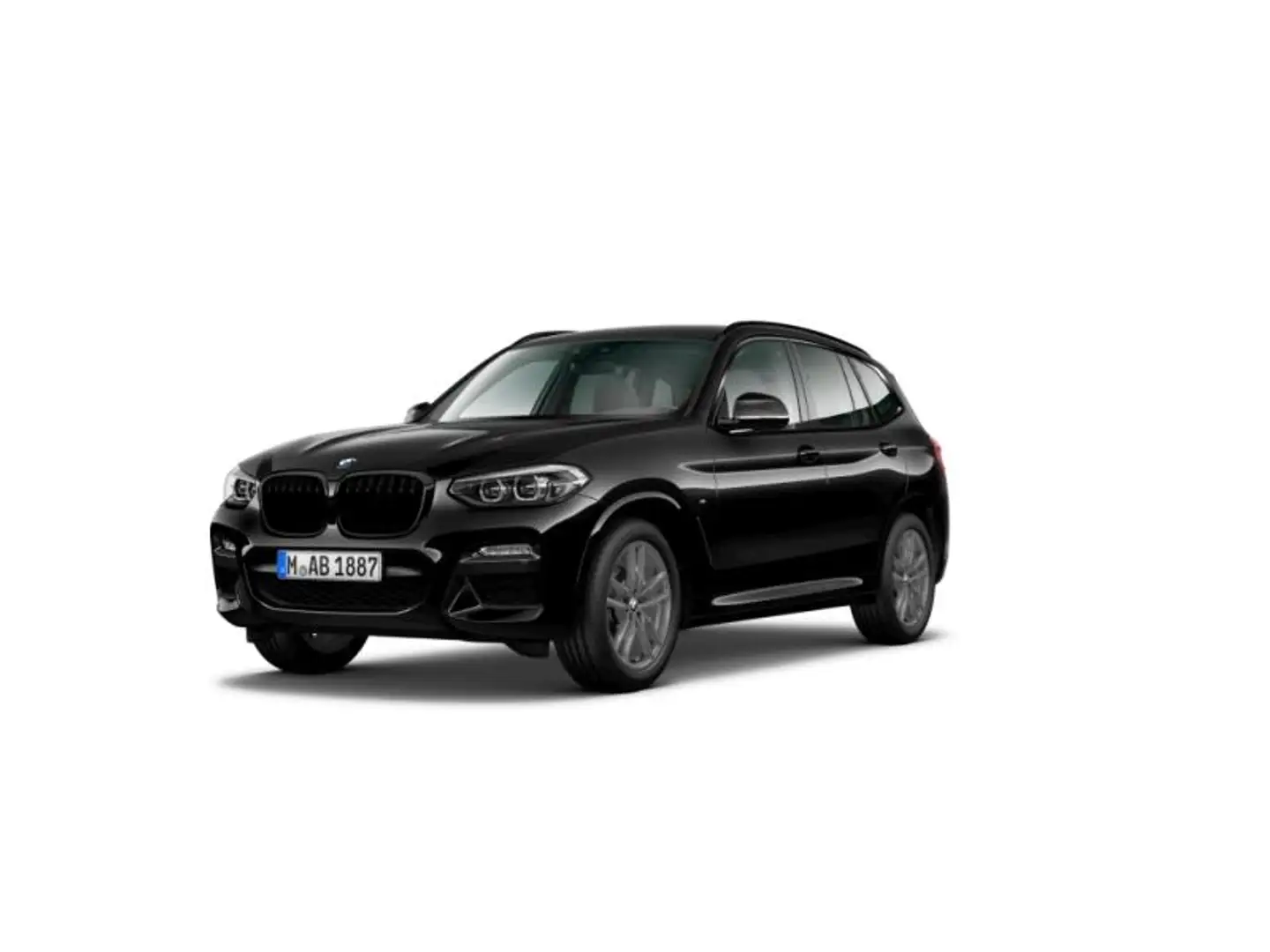 BMW X3 X3 20d Zwart - 1