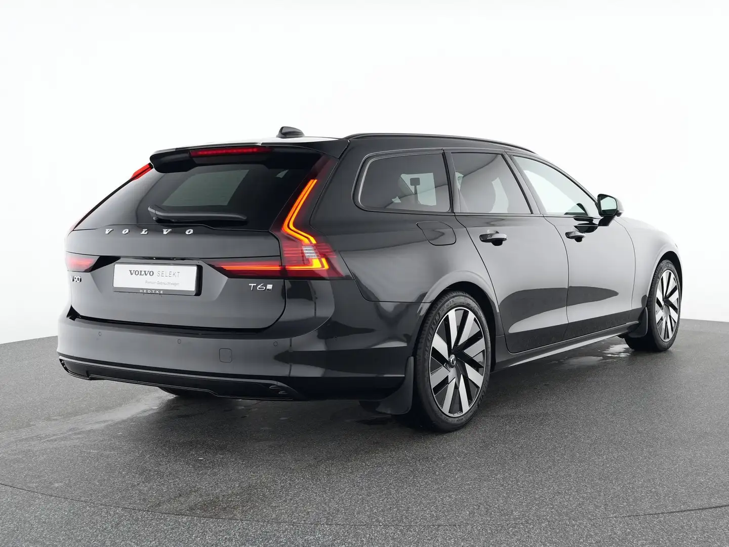 Volvo V90 T6 AWD Plug-in Hybrid Plus Dark 19"+H&K+360° Schwarz - 2