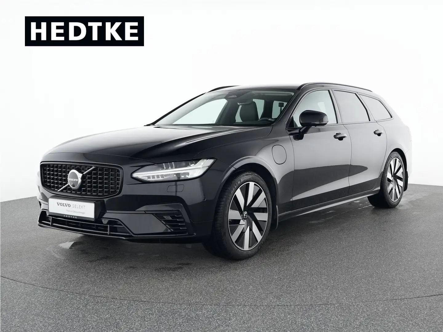 Volvo V90 T6 AWD Plug-in Hybrid Plus Dark 19"+H&K+360° Schwarz - 1