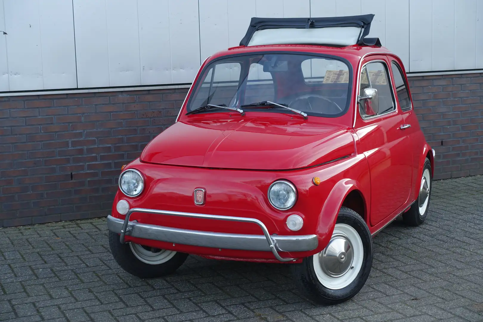 Fiat 500 R Rood - 1